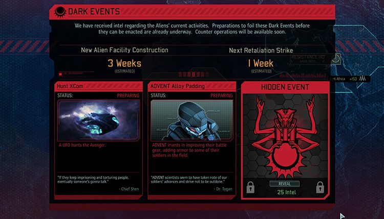 XCOM 2: Dark Events