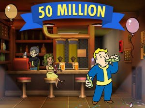 Fallout Shelter развлечение 50 миллионов людей
