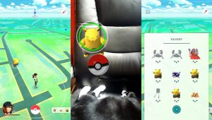 Pokémon Go: ловля Покемона