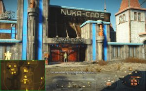 Вход в Nuca Cade Fallout 4 : Nuka World