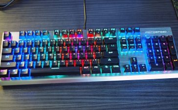 Игровая клавиатура Motospeed CK108 c RGB подсветкой
