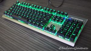 Подсветка клавиатуры Motospeed CK108 - эффект Normally On