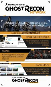 Ghost Recon Network - специальная платформа для поклонников игры