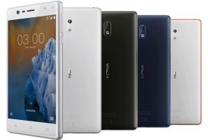 смартфон Nokia 3 с 5-дюймовым дисплеем