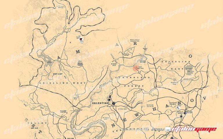 Карта сокровищ ядовитой тропы 1 в рдр 2