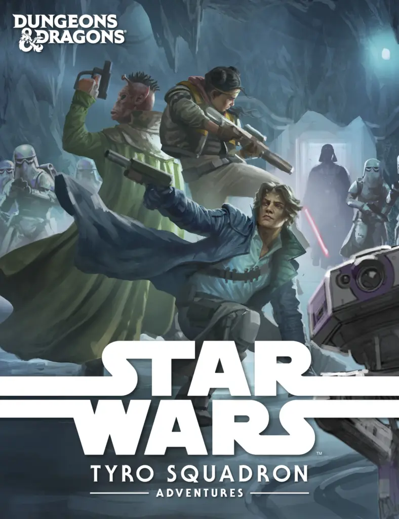 Официальная иллюстрация Star Wars: Tyro Squadron Adventures — повстанцы сражаются со штурмовиками
