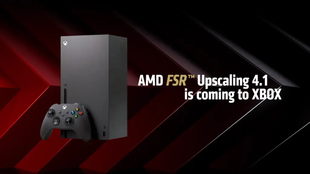 Слайд AMD: FSR 4.1 готовится к выходу на Xbox Series X|S