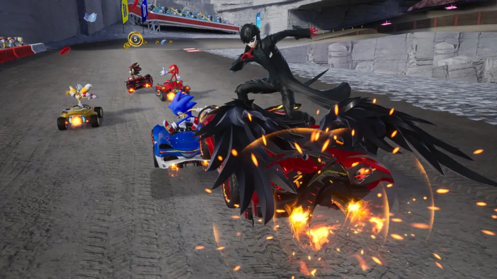 Байонетта участвует в гонке Sonic Racing: CrossWorlds
