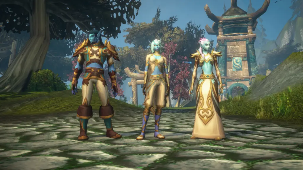 Персонажи новой расы World of Warcraft: Forever