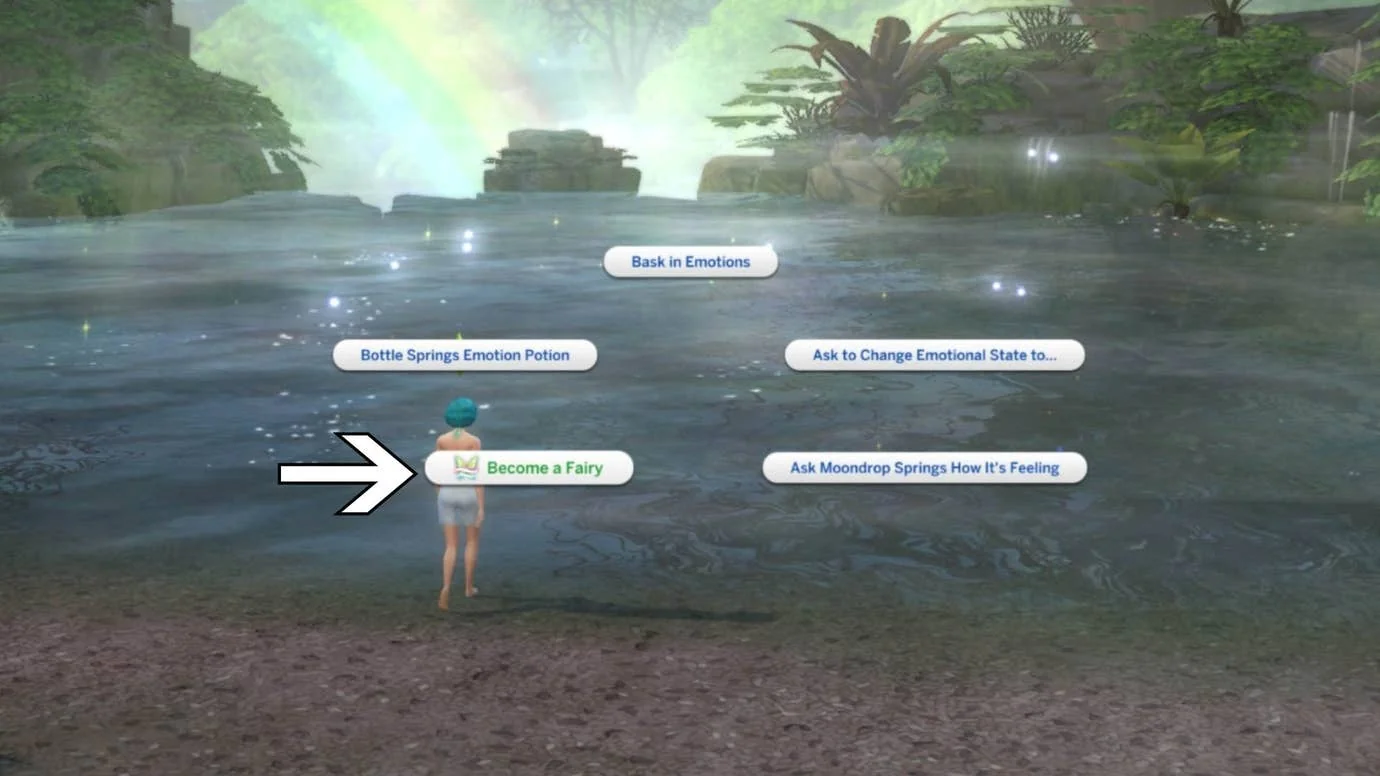 Sims 4 Option, eine Fee zu werden