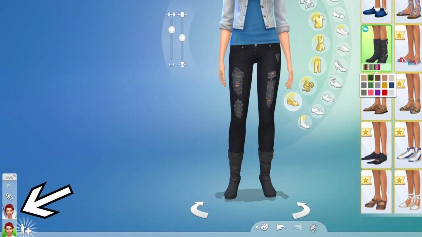 Sims 4 Feenform-Profil Create-a-Sim