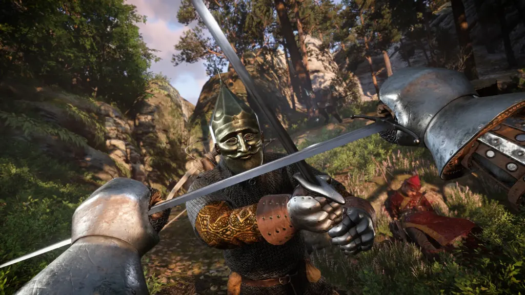 Kampf gegen einen gepanzerten Ritter in Kingdom Come: Deliverance II