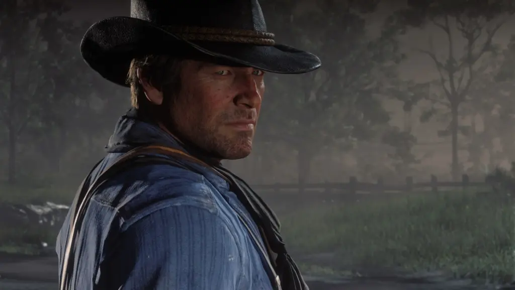 Red Dead Redemption 2: Porträt eines Mannes mit Hut