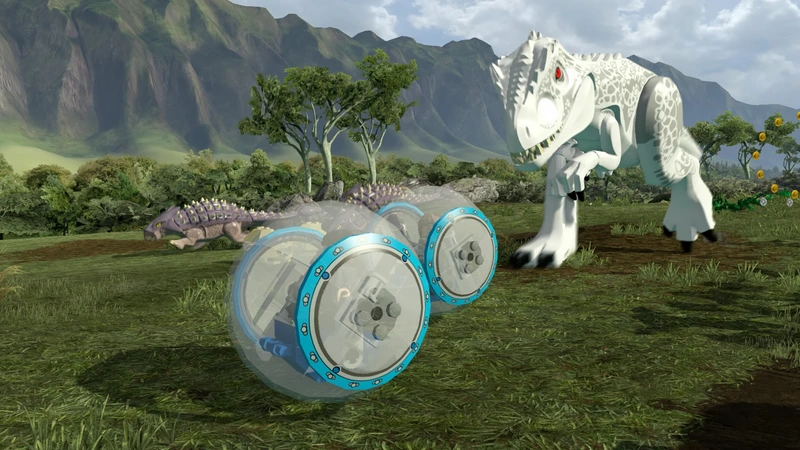 Скриншот игры LEGO Jurassic World