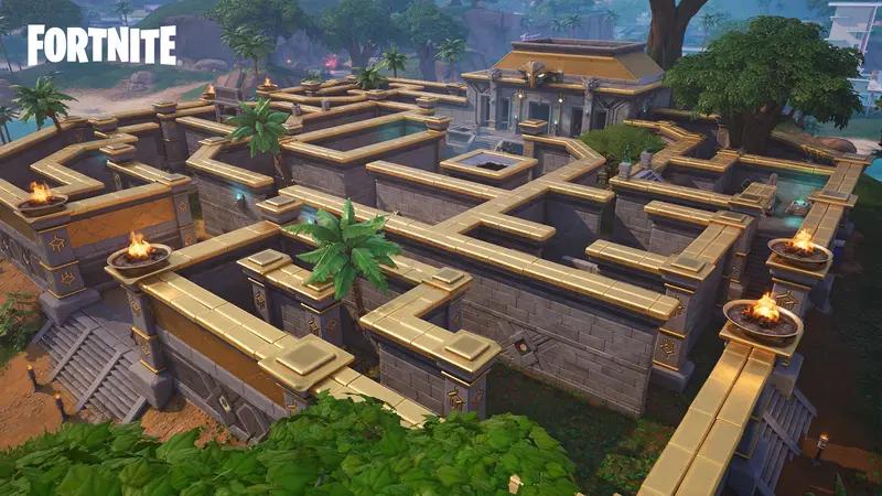 Fortnite: Золотой лабиринт