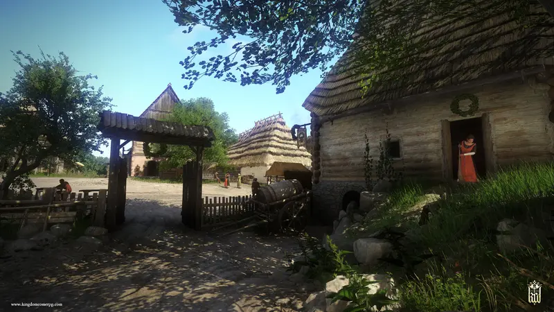 Kingdom Come: Deliverance: Hof eines Dorfhauses