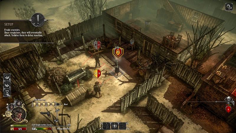 Скриншот игры Hard West