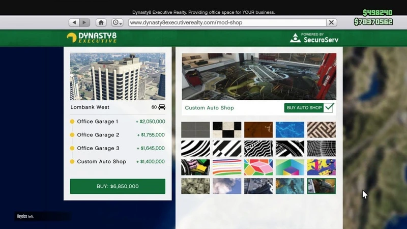 Скриншот игры GTA Online