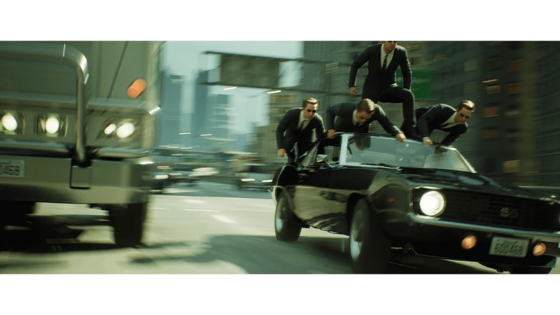 Скриншот игры The Matrix Awakens