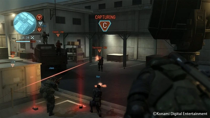 Скриншот игры Metal Gear Online