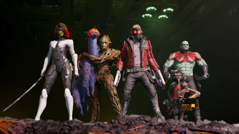 Скриншот игры Marvel’s Guardians of the Galaxy