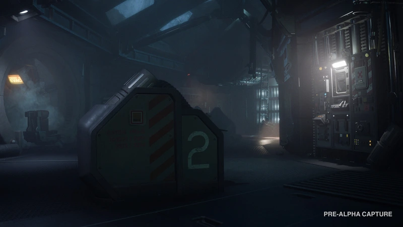 Промышленное помещение в Alien: Isolation 2