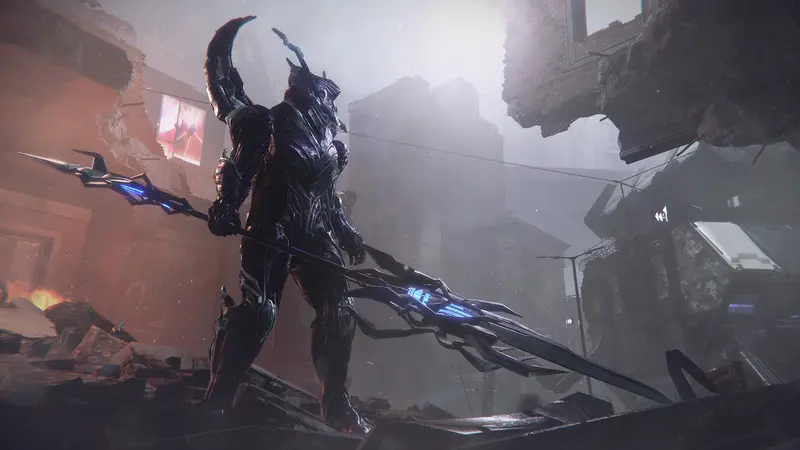 The Surge 2: Бронированный персонаж с длинным оружием