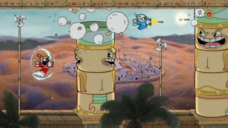 Скриншот игры Cuphead