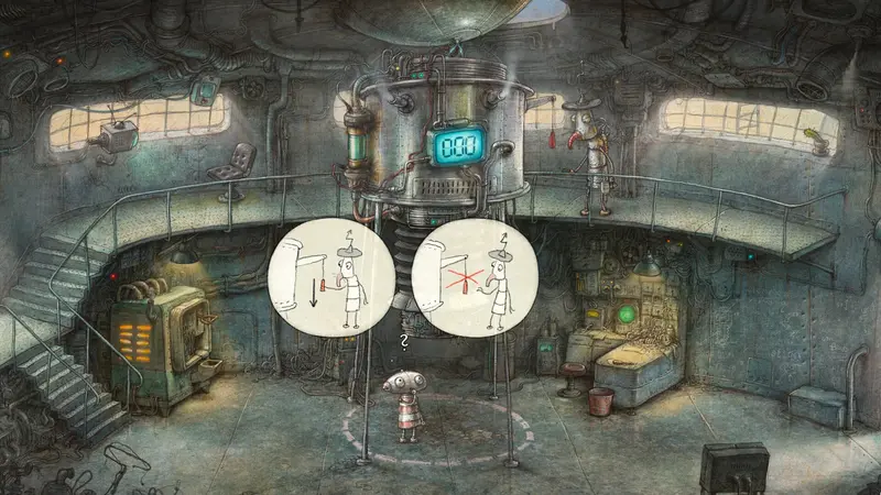 Йозеф и Берта в рисованном мире Machinarium 2