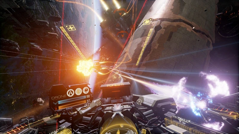 Скриншот игры EVE: Valkyrie