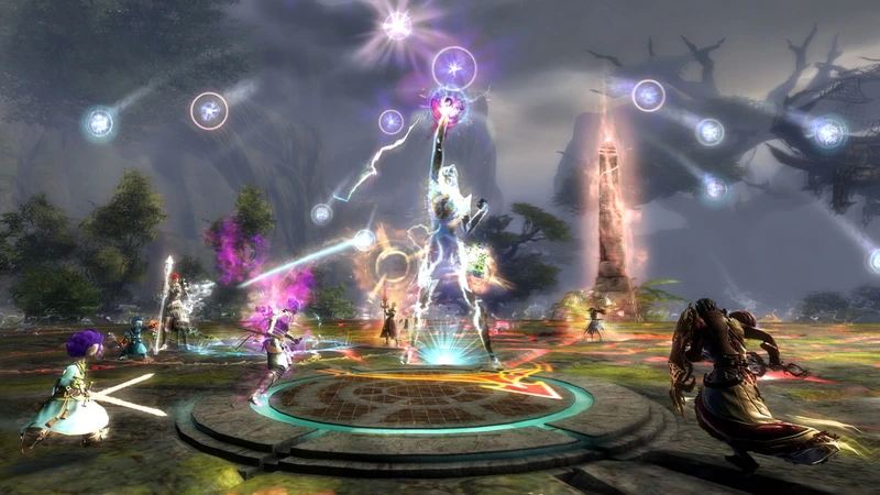 Игровой кадр Guild Wars 2 с официальной страницы Steam