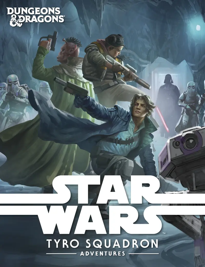 Официальная иллюстрация Star Wars: Tyro Squadron Adventures — повстанцы сражаются со штурмовиками