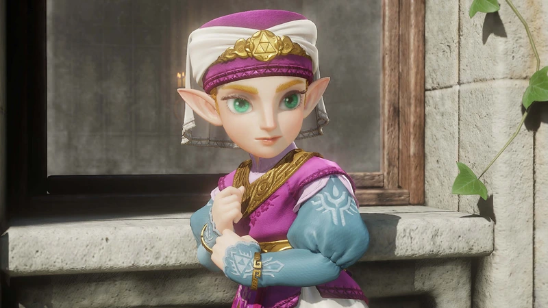 The Legend of Zelda: Ocarina of Time: Принцесса Зельда у окна
