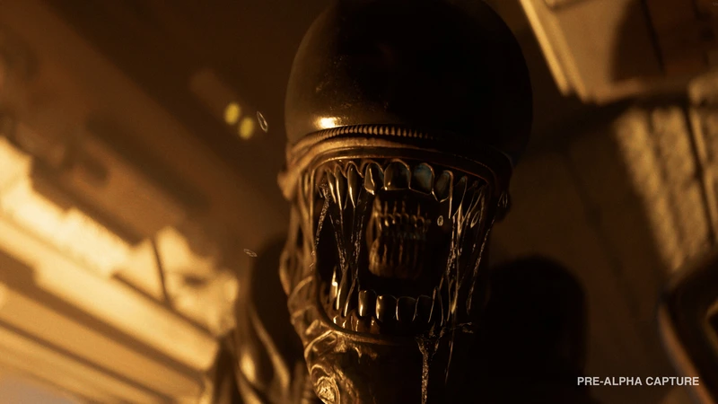 Ксеноморф крупным планом в Alien: Isolation 2
