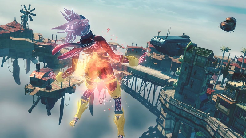 Скриншот игры Gravity Rush 2