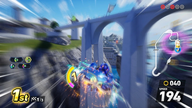 Sonic Racing: CrossWorlds: Игровой мир Sonic Racing: CrossWorlds