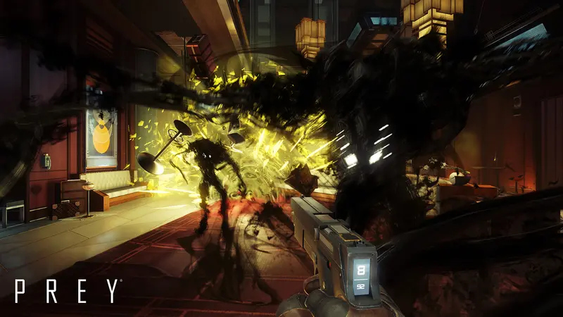 Prey: Стрельба по тёмному существу