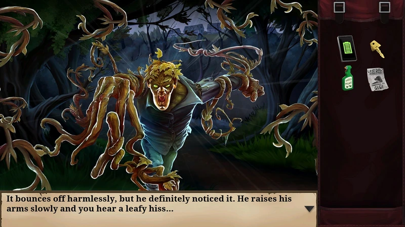 Скриншот игры Goosebumps: The Game