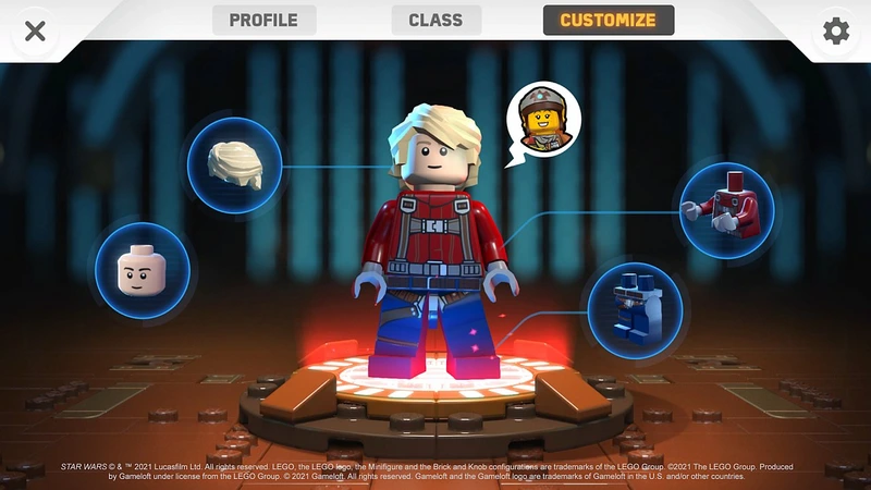 Скриншот игры LEGO Star Wars: Castaways