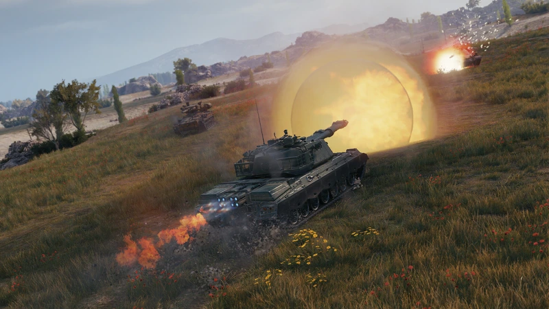 Скриншот игры World of Tanks