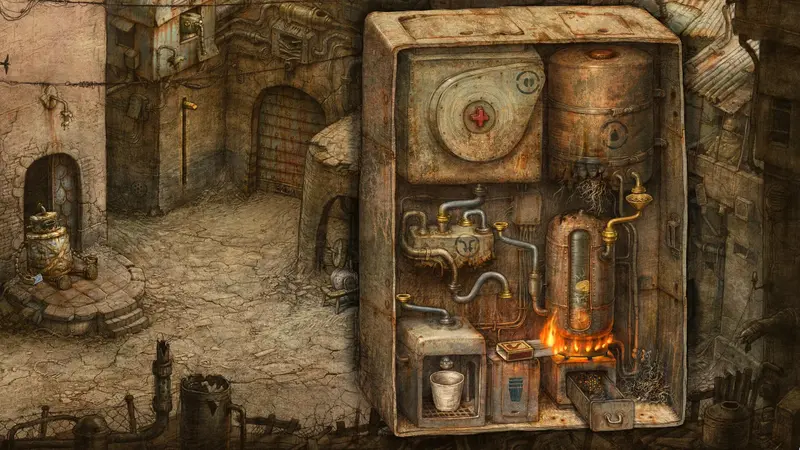 Йозеф и Берта в рисованном мире Machinarium 2