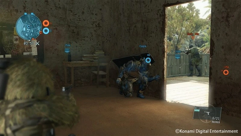 Скриншот игры Metal Gear Online