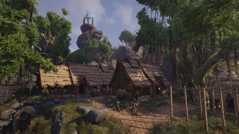 ELEX: Деревянное поселение в лесу