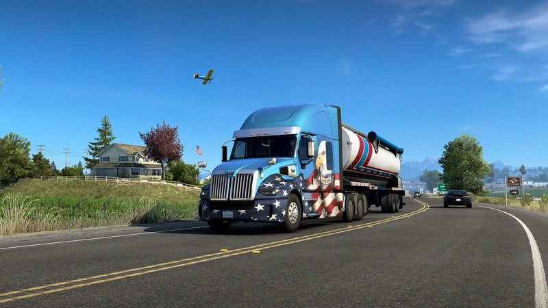 Скриншот игры American Truck Simulator