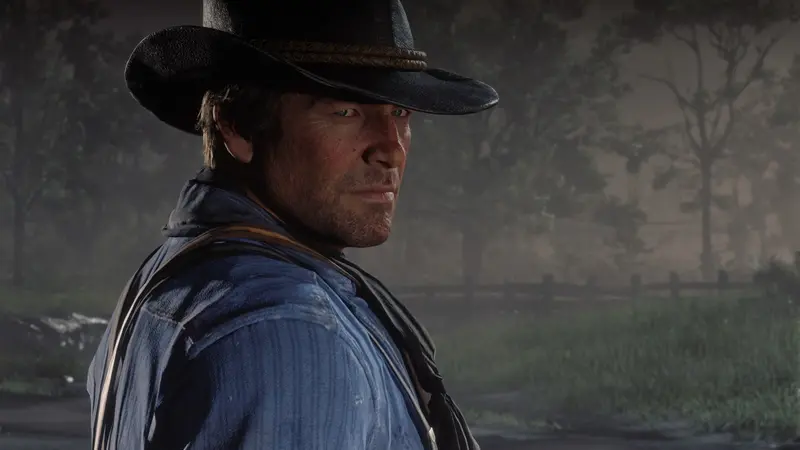 Red Dead Redemption 2: Porträt eines Mannes mit Hut
