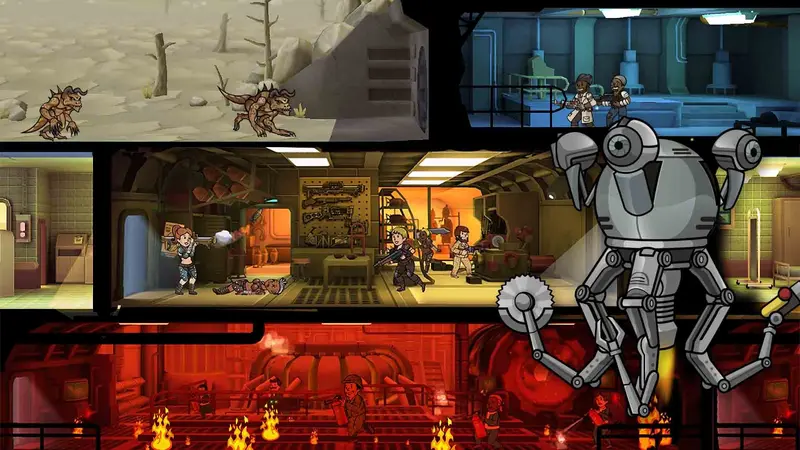 Fallout Shelter: Робот в убежище