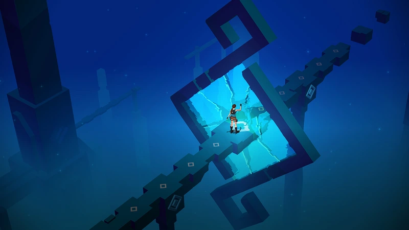 Скриншот игры Lara Croft GO