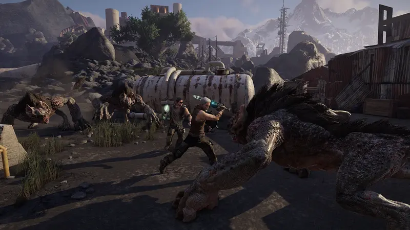 ELEX: Схватка возле разрушенных построек