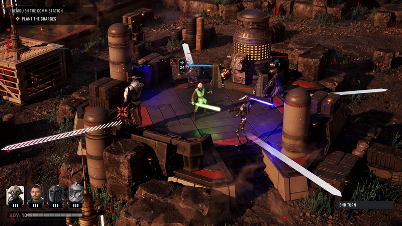 Star Wars: Zero Company: Игровая сцена Star Wars: Zero Company