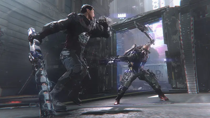 The Surge 2: Бой возле металлического здания